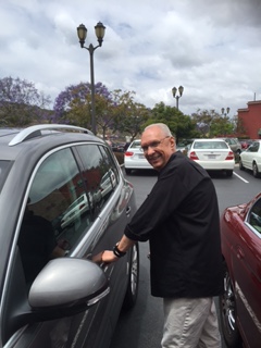 Senior Driving a Car