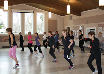 Totally Body Work Out Class Participants