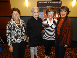 Four ladies at the theater