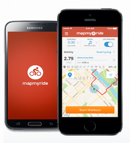 Map My Rides Screen