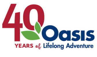 Oasis 40 Year Anniversary Logo