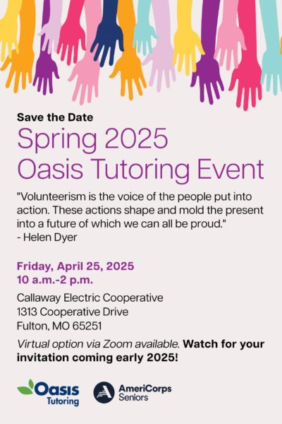 Spring Tutoring Event Flyer 2025 Flyer for the 2025 Spring Tutoring Event