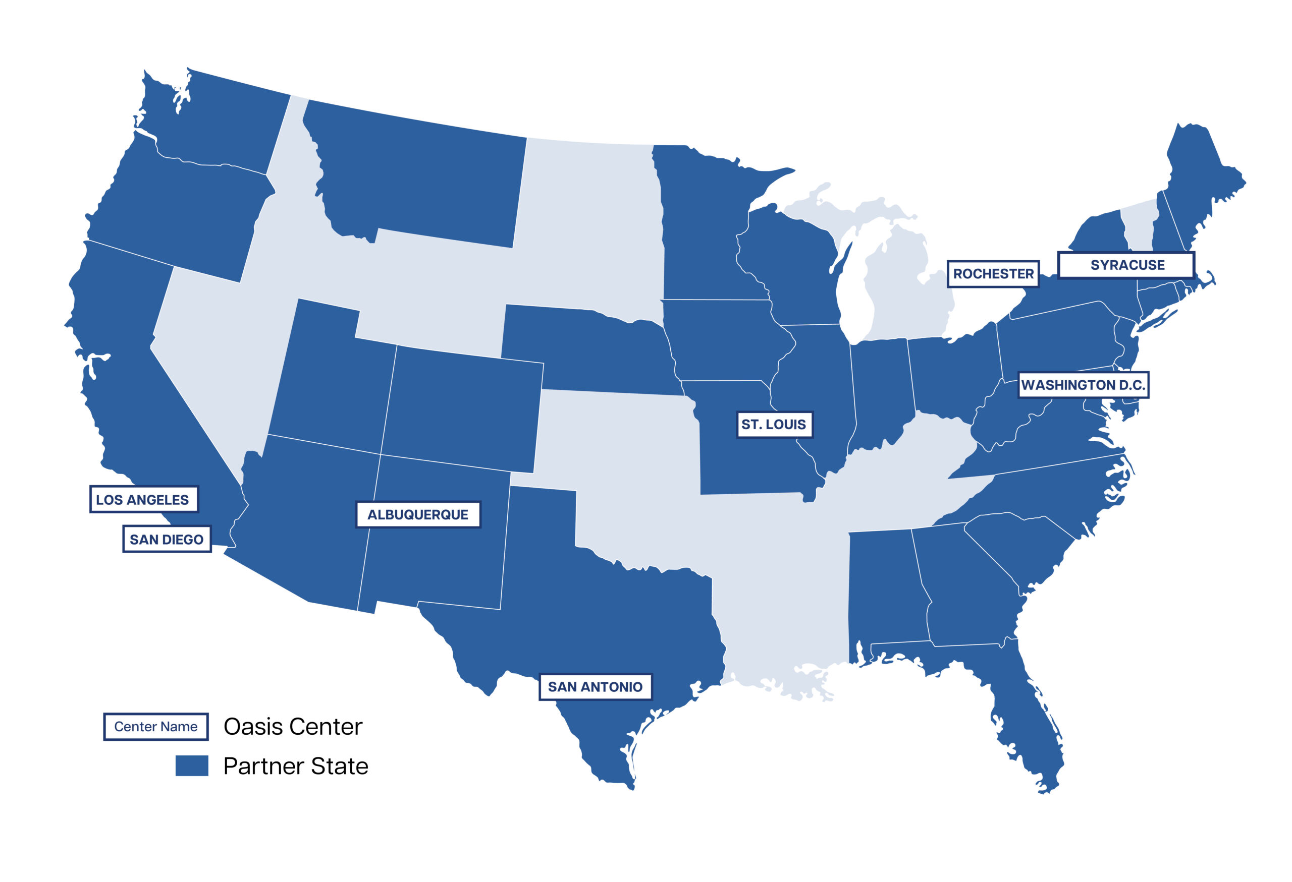 2019 Oasis Overview Map